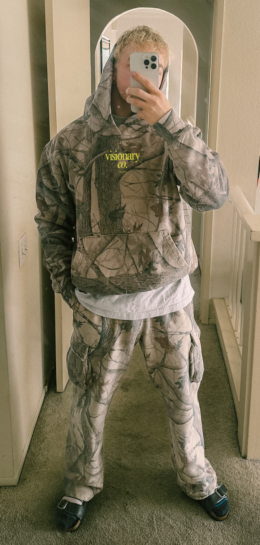 Visionary Camo Cargo Sweat Pants